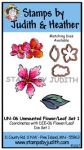 UN-06 Unmounted Flower/Leaf Set 1